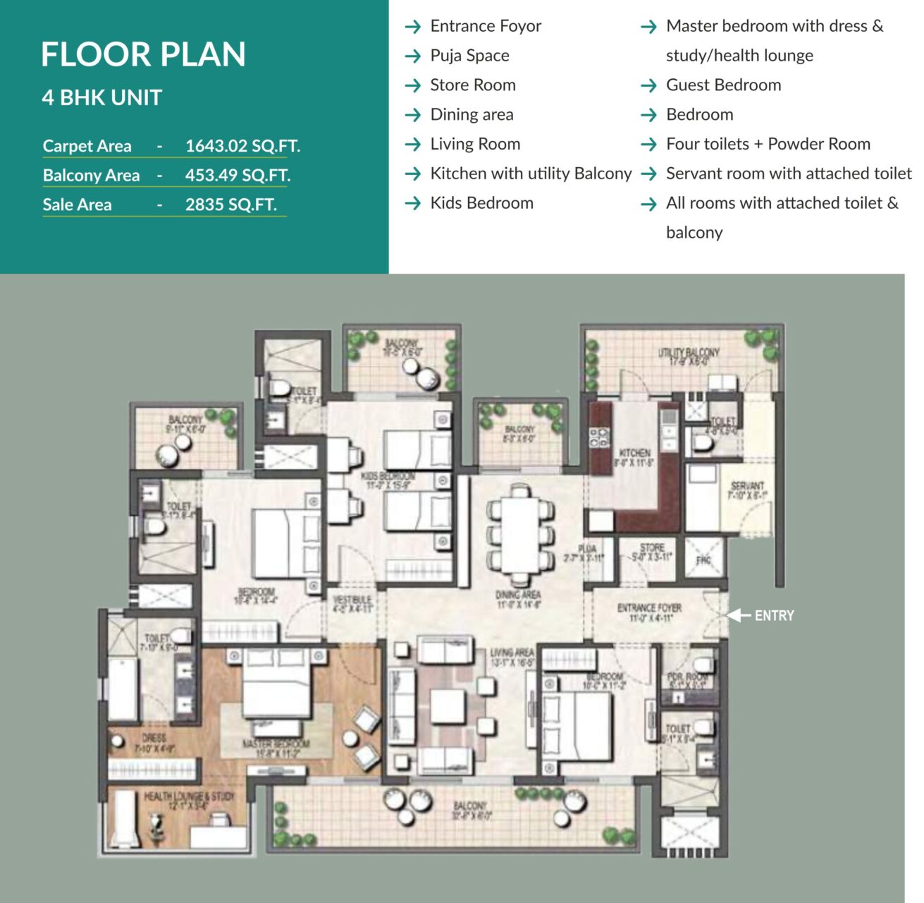 Assotech Blith Floor Plan